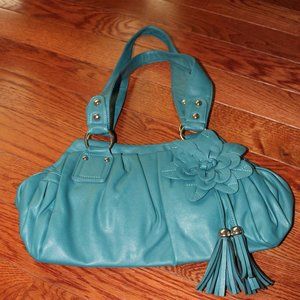 teal purse